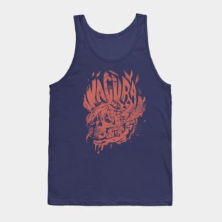 Skull Girl (orange skull) Tank Top